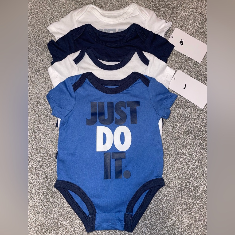 Set of 4 Nikes Onesies